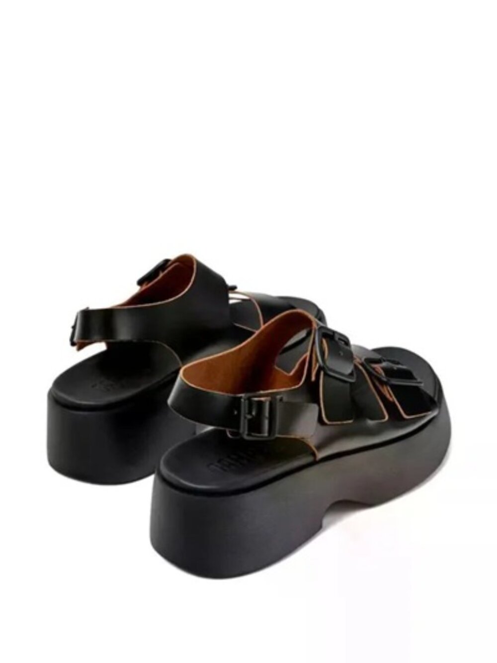Camper Tasha Sandal - Black Size US 10/41 EU - Picture 4 of 8